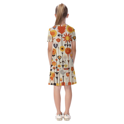Kid's Short Sleeve Dress