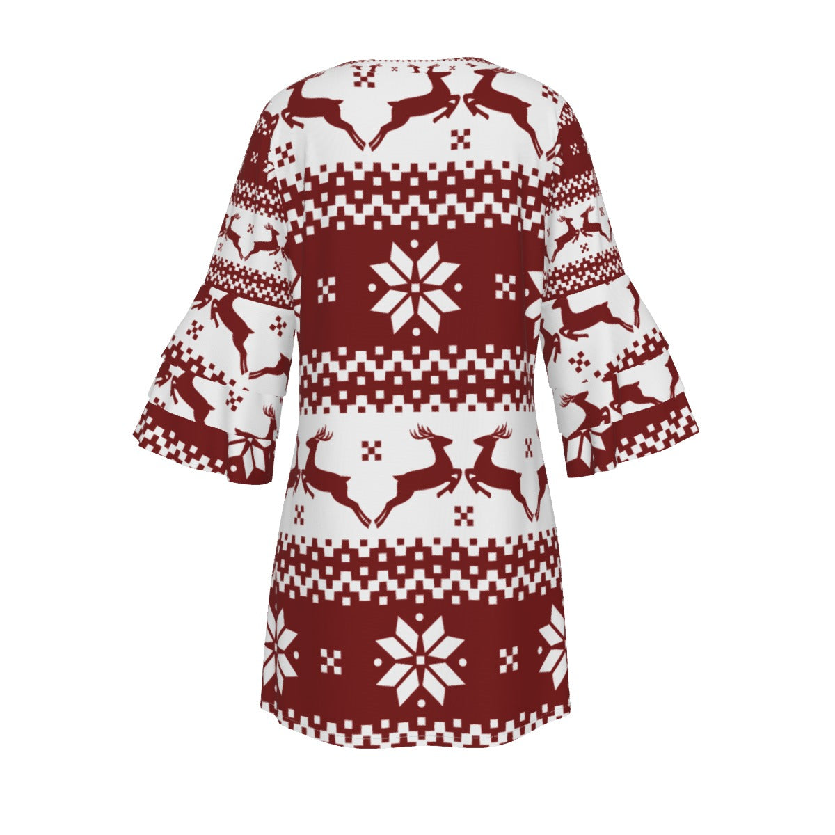 Women's Stacked Sleeve Dress