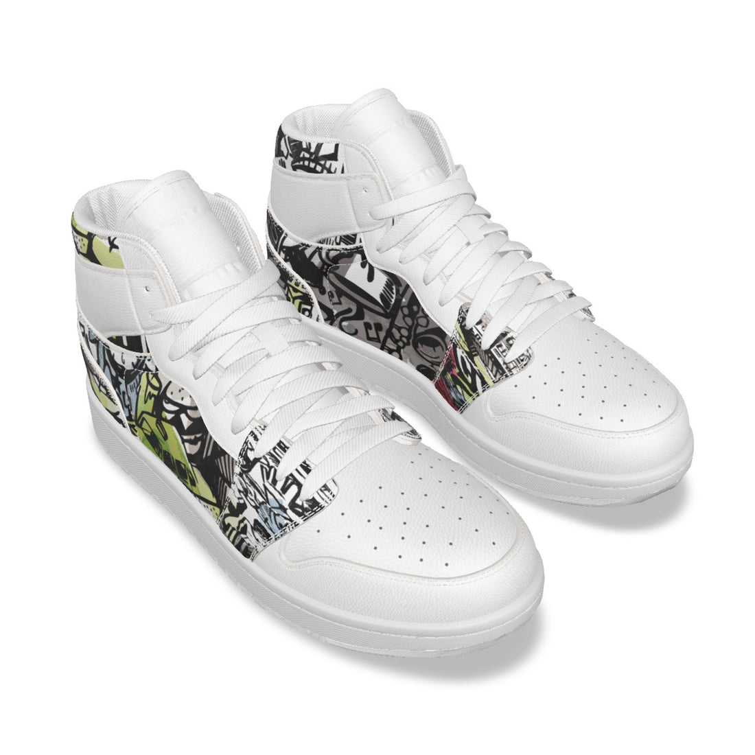 Zapatos de cuero sintético con costuras para hombre