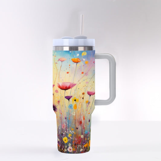 Vaso de 40 oz con asa