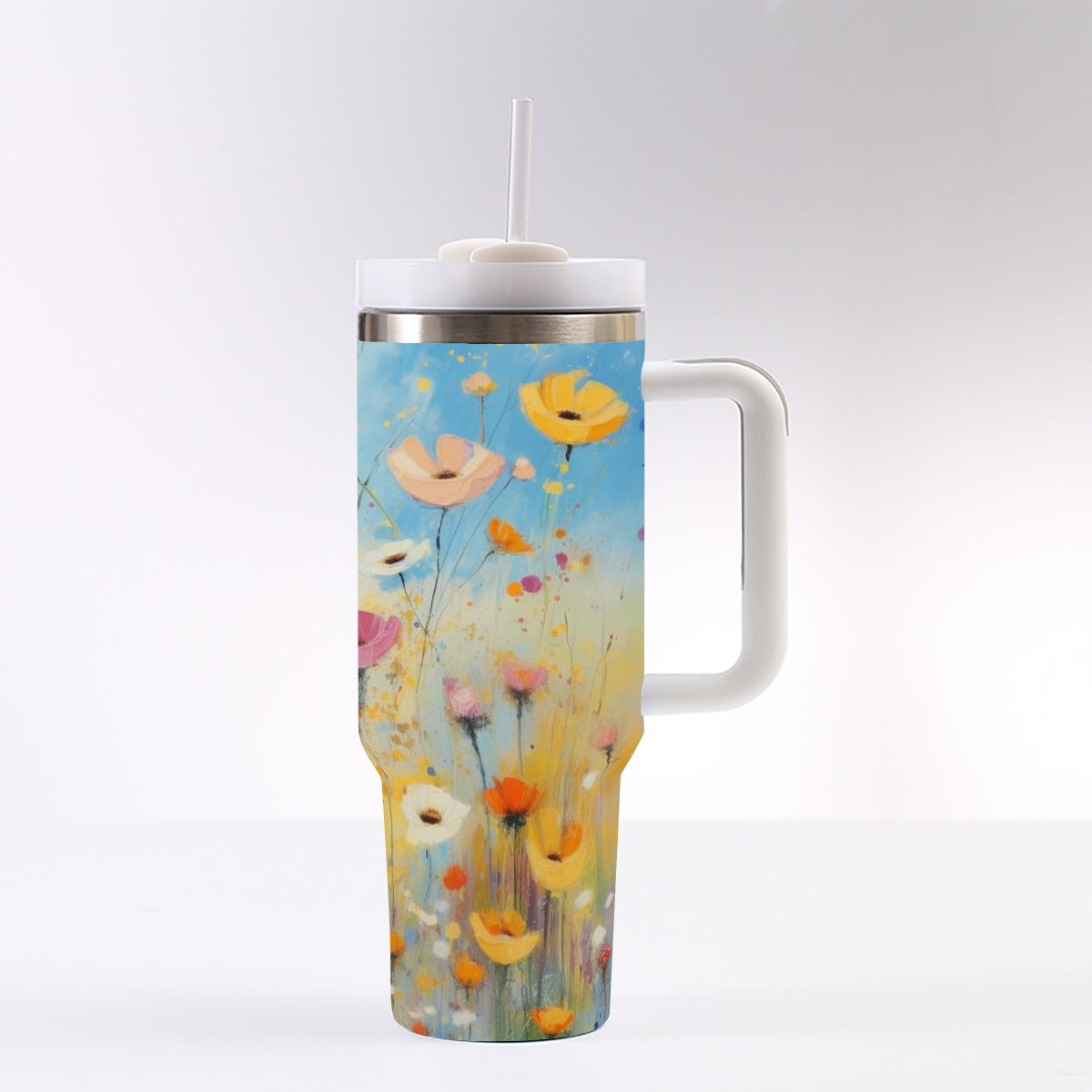 40 oz Tumbler With Handle