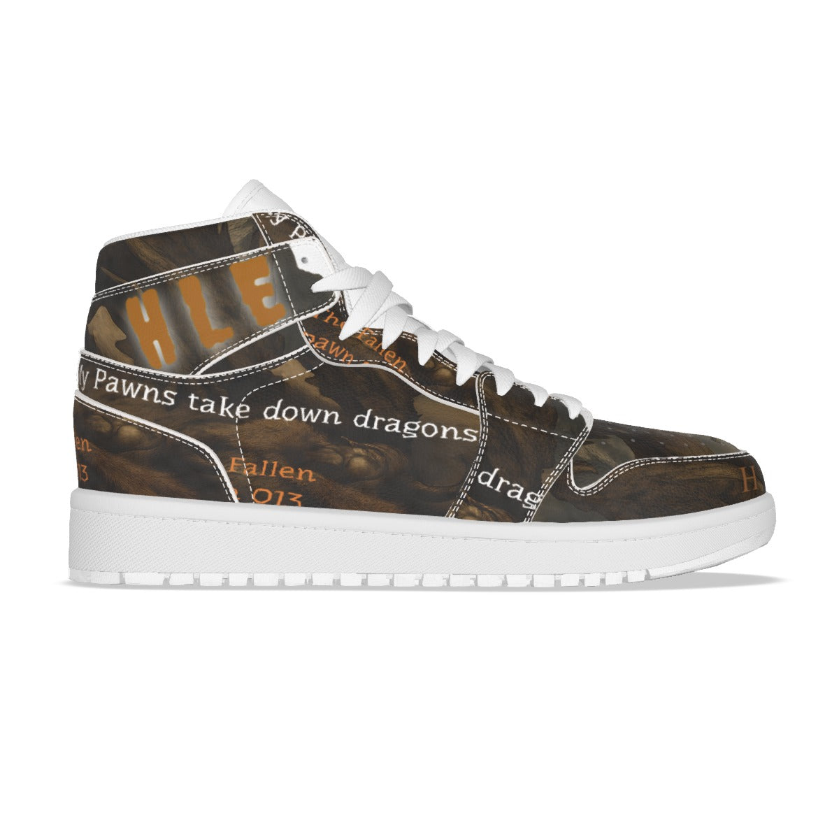 HLE2 FP13 Men's Highbury Comfort Leather Shoes with Anti-Slip Sole for All Seasons