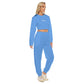 Women's Crop Sweatshirt Suit