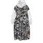 Kid's Sherpa Fleece Mid-Length Hoodie Blanket