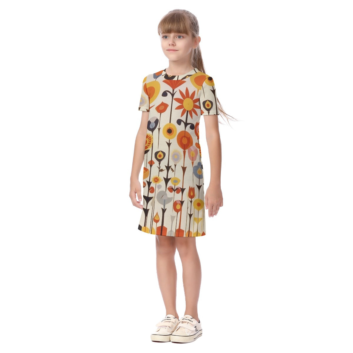 Kid's Short Sleeve Dress