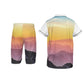 Kid's Imitation Silk Short Pajamas