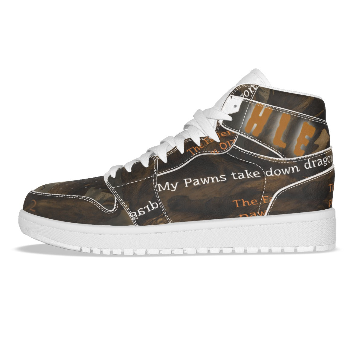HLE2 FP13 Men's Highbury Comfort Leather Shoes with Anti-Slip Sole for All Seasons