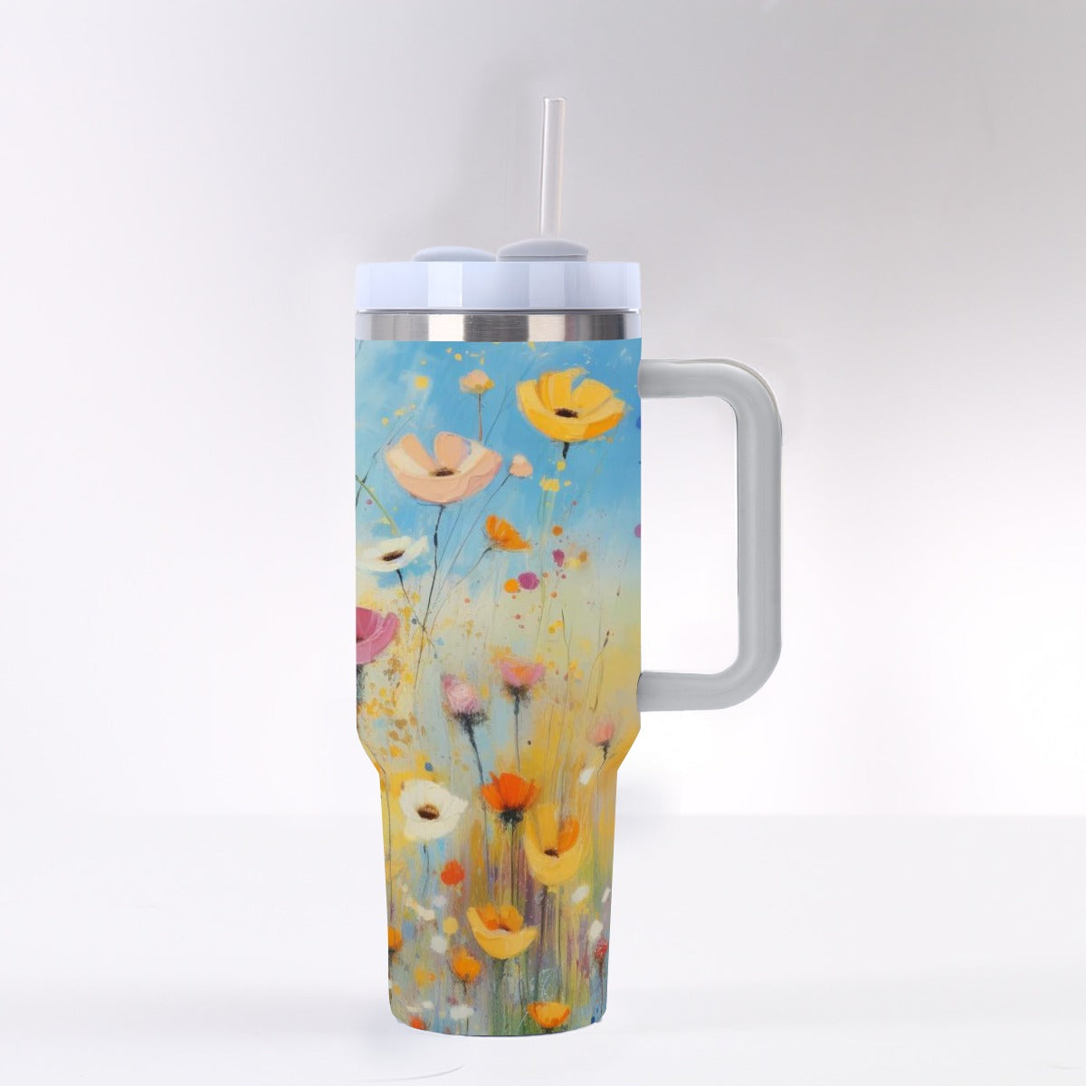 40 oz Tumbler With Handle