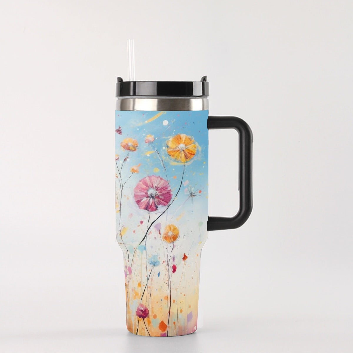 40 oz Tumbler With Handle
