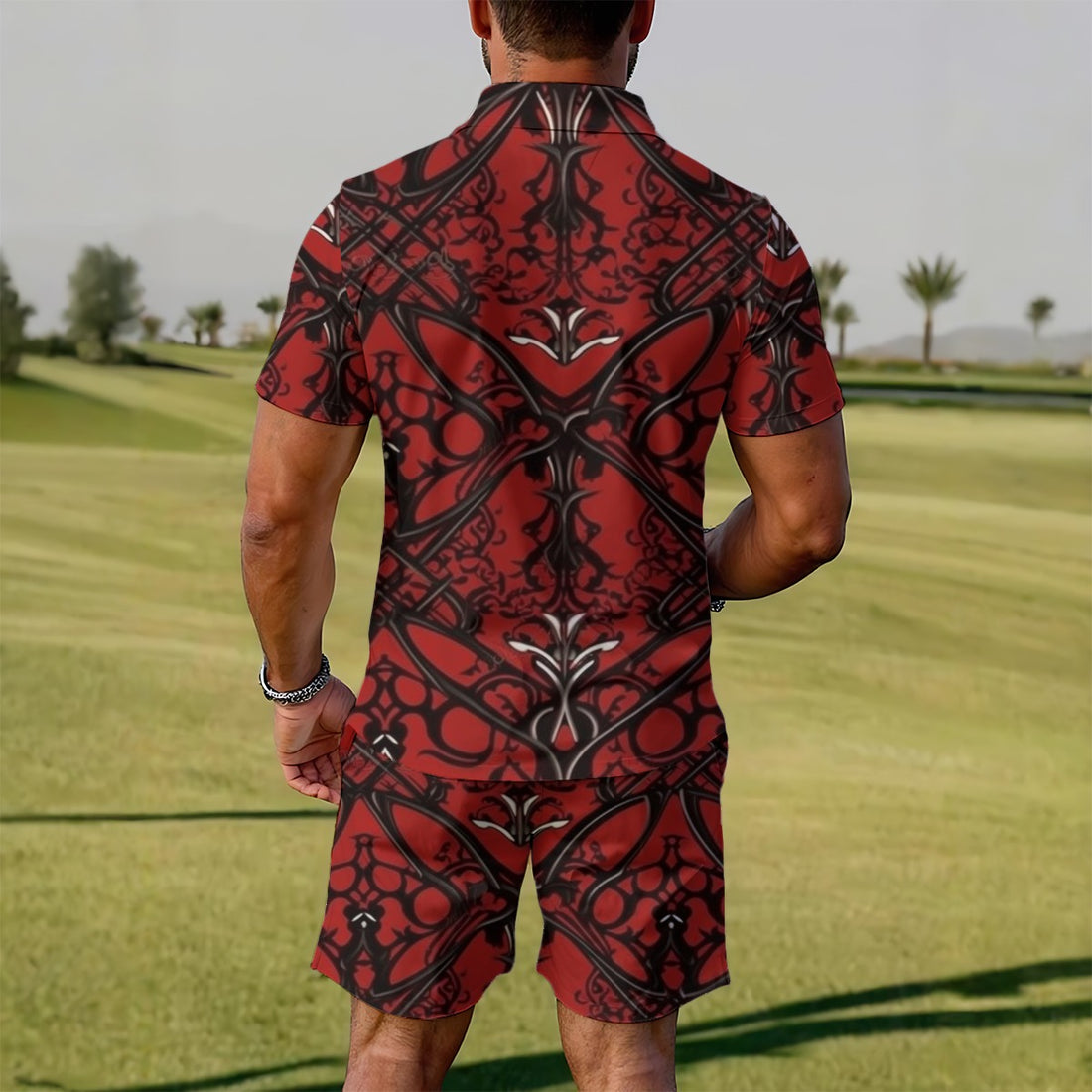 Conjunto deportivo de polo para hombre