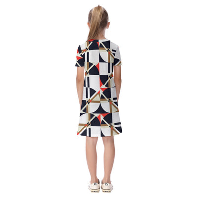 Kid's Short Sleeve Dress