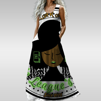 Women’s Sleeveless Maxi Dress