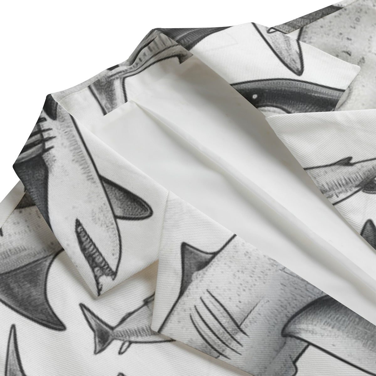 Men's Casual Flat Lapel Collar Blazer