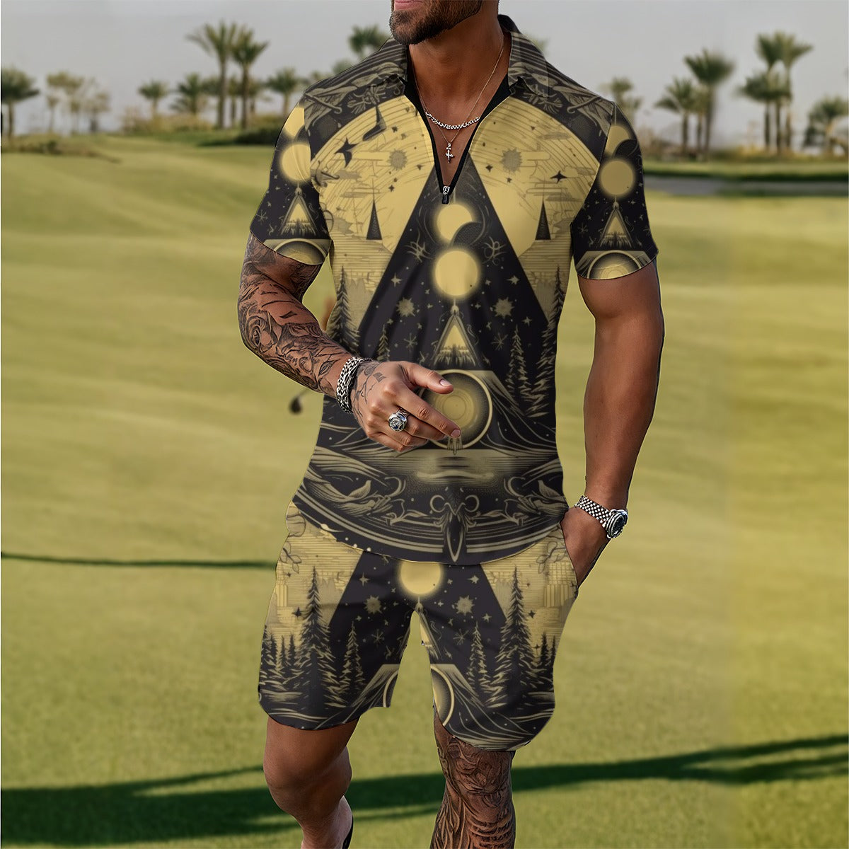 Men's Polo Sportswear Set