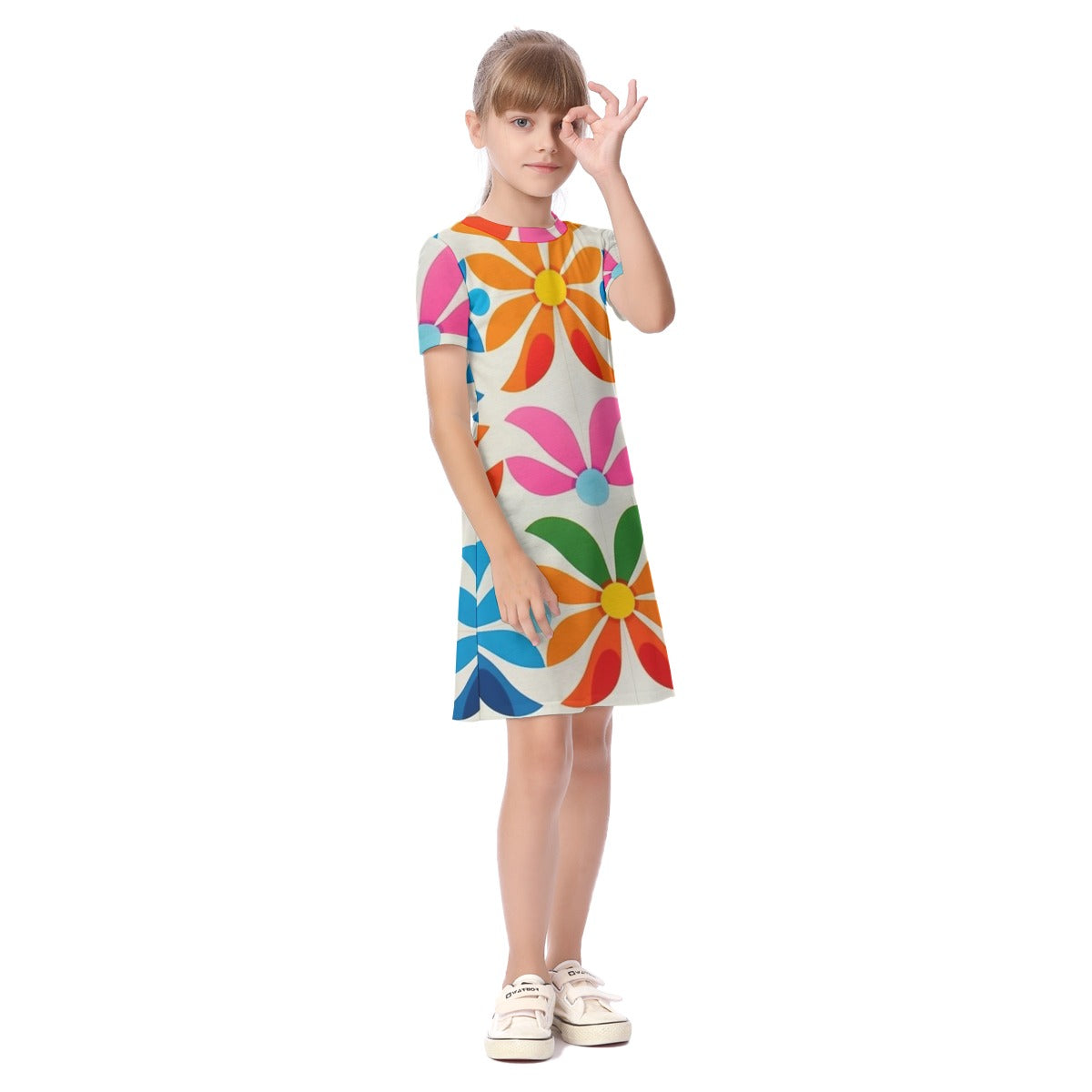 Kid's Short Sleeve Dress