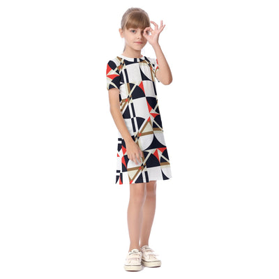 Kid's Short Sleeve Dress