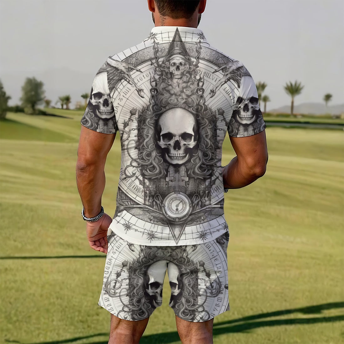 Conjunto deportivo de polo para hombre