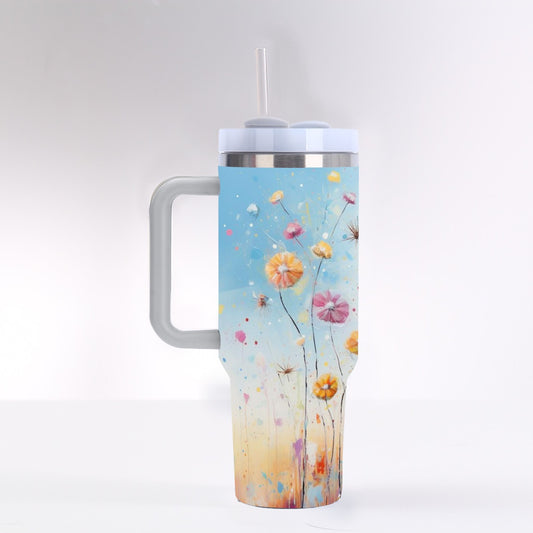 Vaso de 40 oz con asa