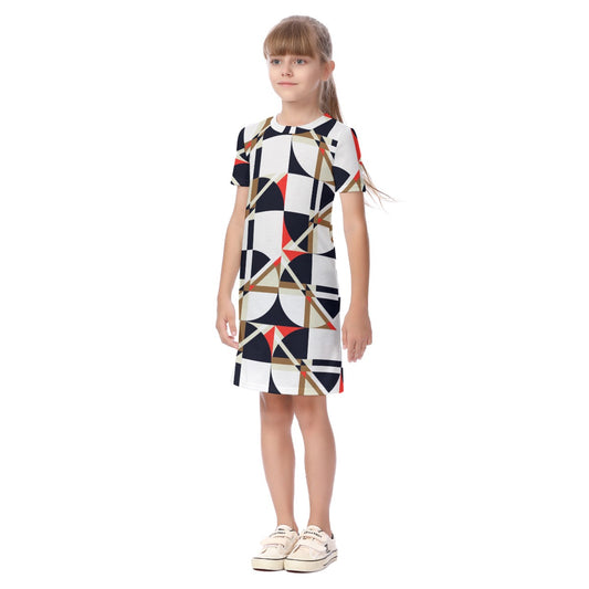 Kid's Short Sleeve Dress