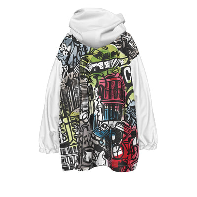 Kid's Sherpa Fleece Hoodie Blanket