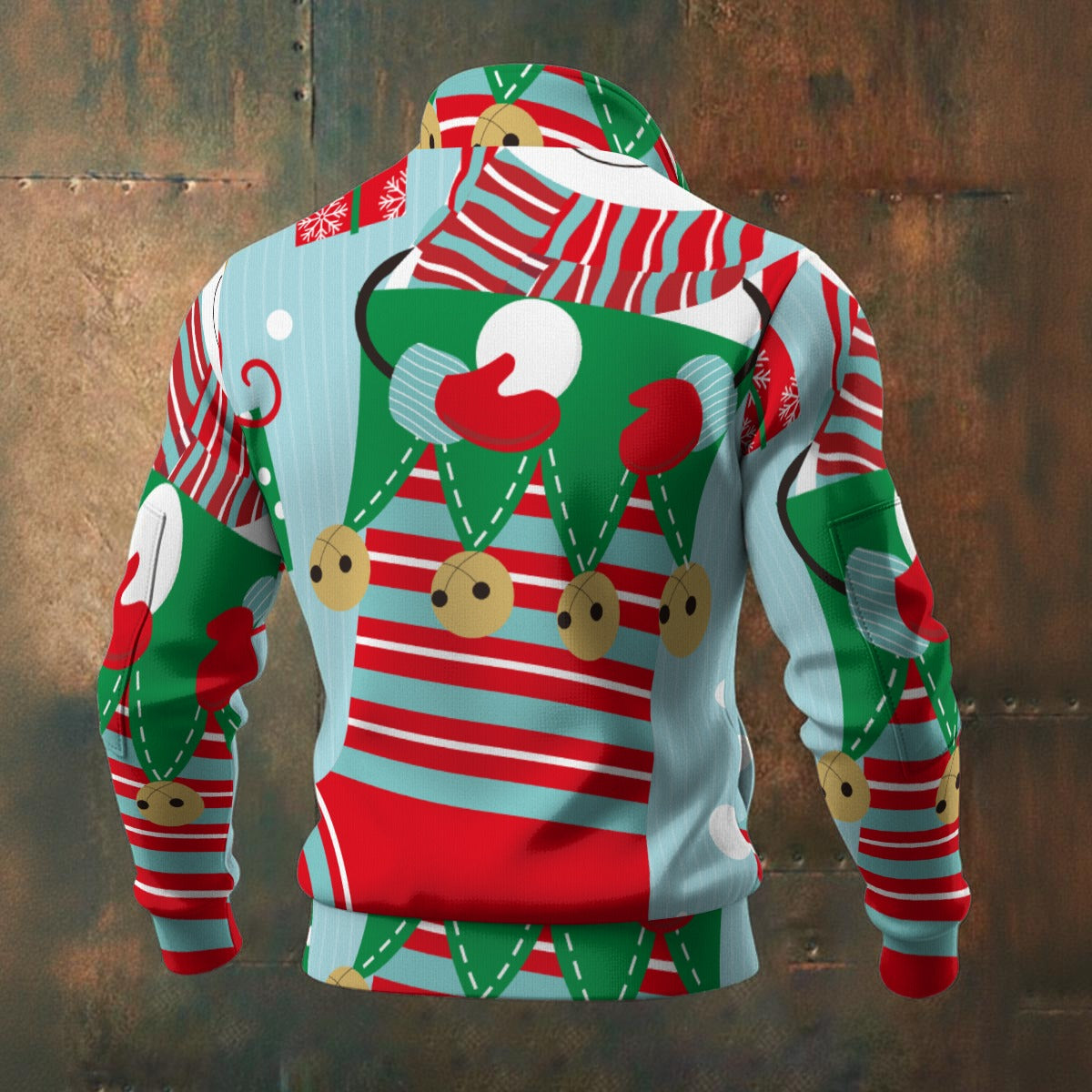 Men's Thick Knit Fleece Jacket