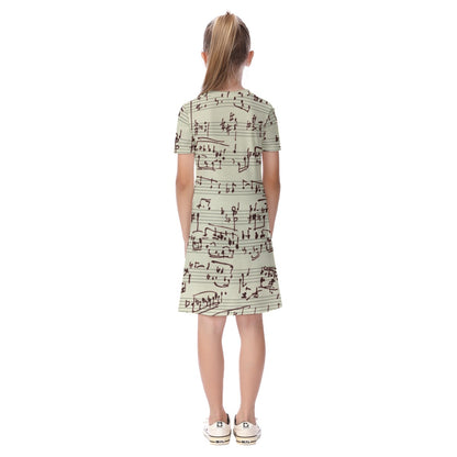 Kid's Short Sleeve Dress