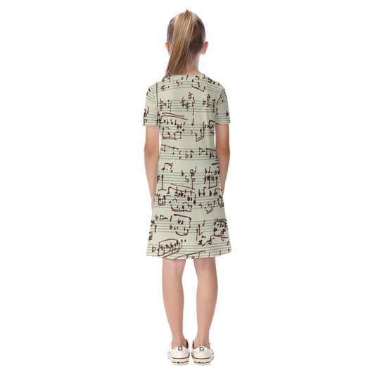 Kid's Short Sleeve Dress