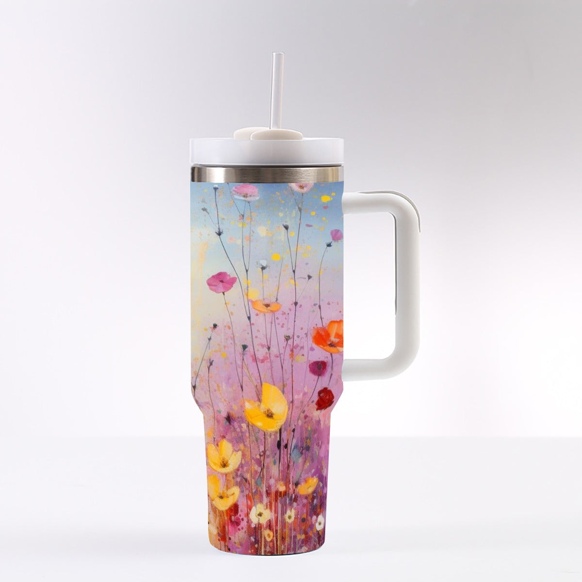 40 oz Tumbler With Handle