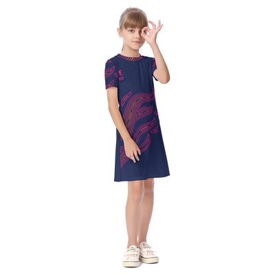 Kid's Short Sleeve Dress