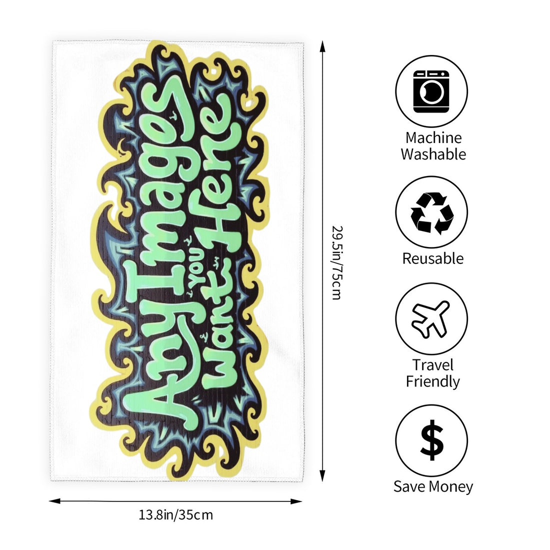 HLE Polyester Towel