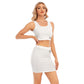 Women's Camisole And Hip Skirt Suit