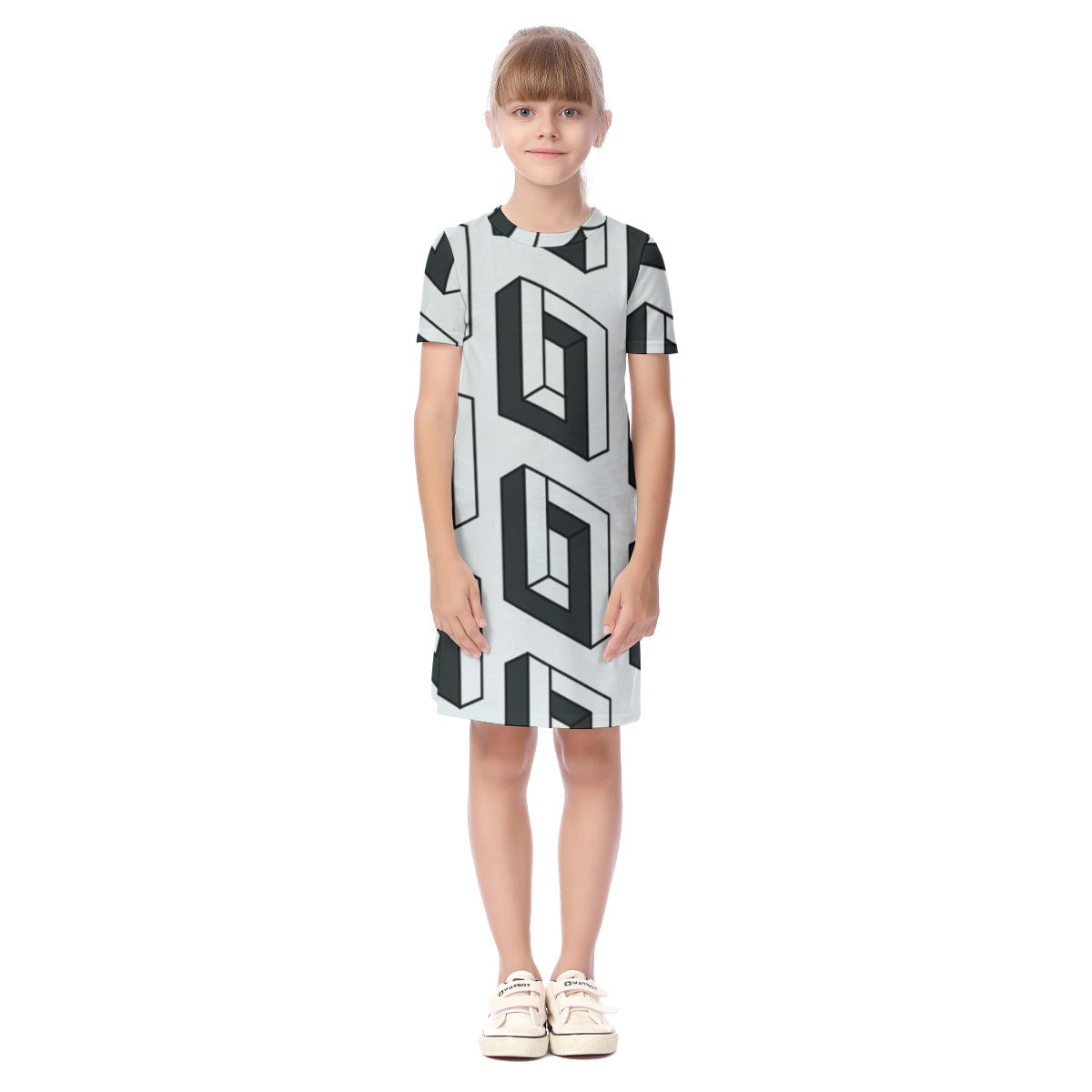 Kid's Short Sleeve Dress