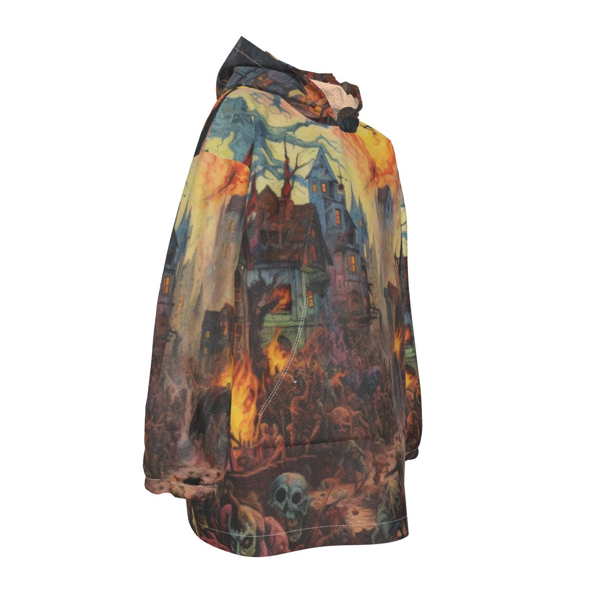 Kid's Sherpa Fleece Hoodie Blanket
