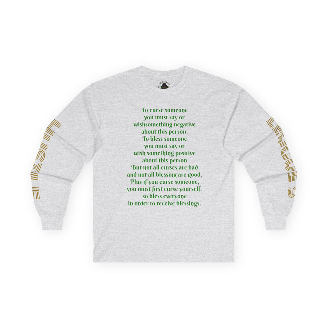 Inspirational HLE Long Sleeve Tee - Relaxed Fit Casual Apparel