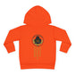 Empowering Toddler Fleece Hoodie - "I Eat Peer Pressure"