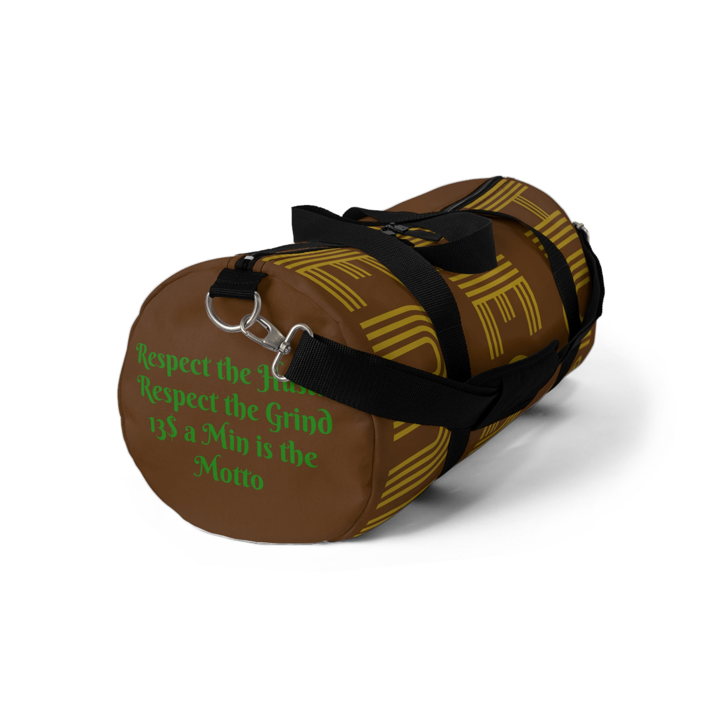 HLE Brown Duffel Bag- Perfect for Travel and Gym