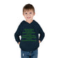 Empowering Toddler Fleece Hoodie - "I Eat Peer Pressure"