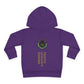 Cute Bear Toddler Hoodie - Cozy Fleece Pullover with 'Hustle' Design