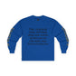 HLE Inspirational Long Sleeve Tee - Empowerment Quote & Graphic