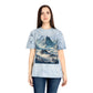 Camiseta unisex con vista a la montaña colorida: perfecta para los amantes de la naturaleza