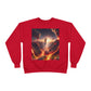 Hustle League's Empire Unisex EcoSmart Crewneck Sweatshirt - Motivational Vintage Style