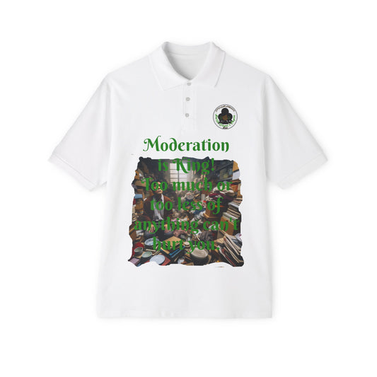 HLE Men's Piqué Polo