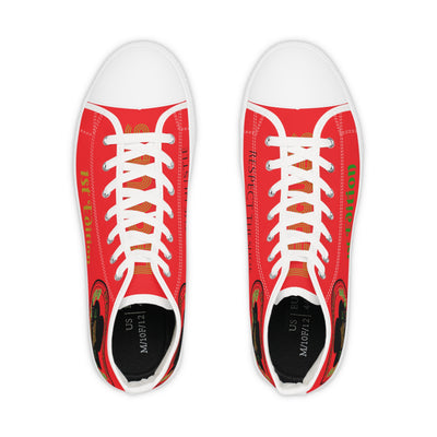 Red HLE High Top Sneakers 1st Edition