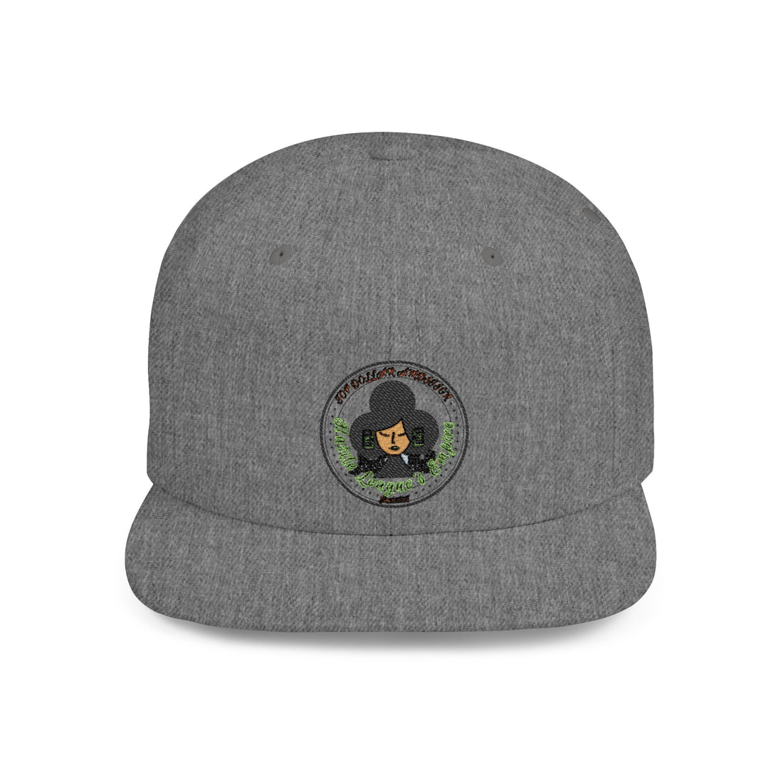 HLE Flat Bill Snapback Hat - Stylish, Trendy Cap for Everyday Wear