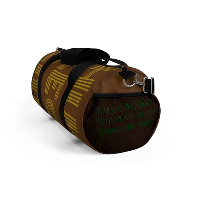 HLE Brown Duffel Bag- Perfect for Travel and Gym