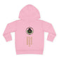 Cute Bear Toddler Hoodie - Cozy Fleece Pullover with 'Hustle' Design