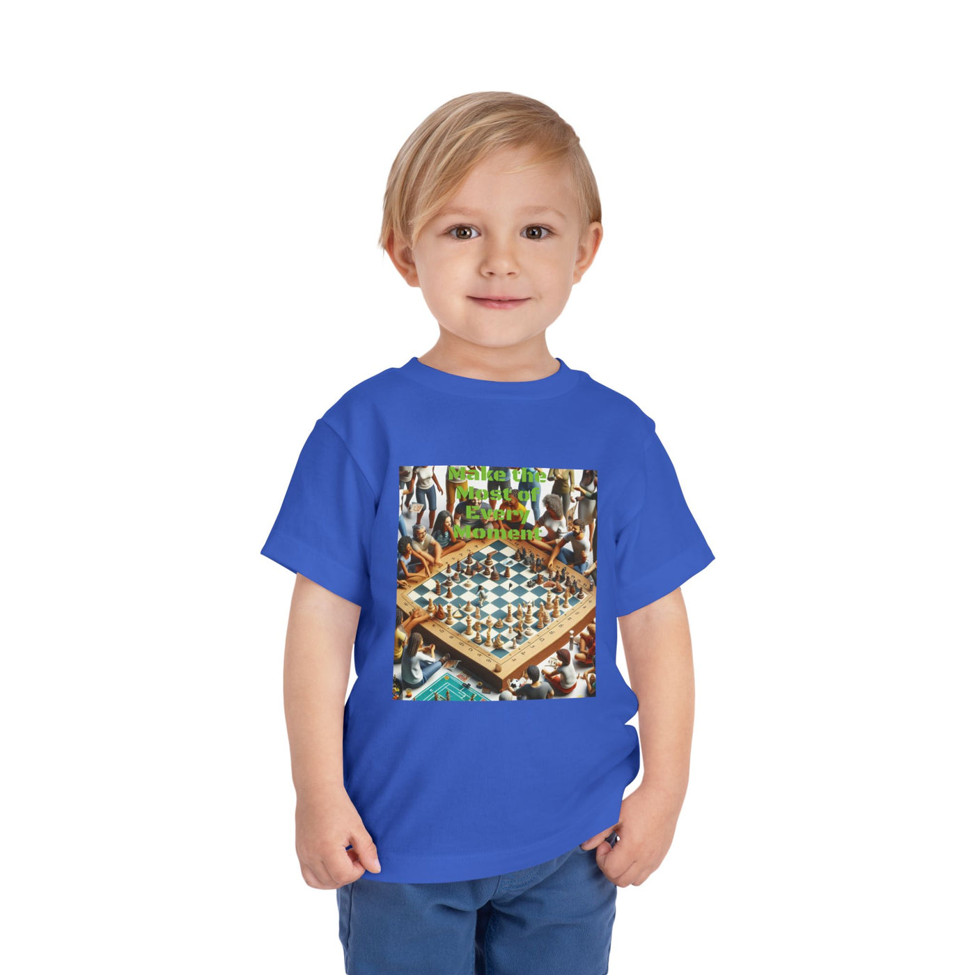 Inspirational Toddler Tee - "All Life is Precious" & "Hustle League's Empire"