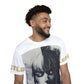 HLE Artistic Men's Sports Jersey - Bold Graphic Design for Active Lifestyle