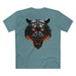 HLE Wild Spirit Graphic Tee - Fierce Wolf & Tiger Design