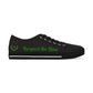 Black HLE Women Low Top Sneakers - &Respect the Hustle Design